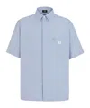 Fendi Cotton Shirt In Blue