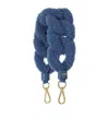 Fendi Logo Shoulder Strap In Blue