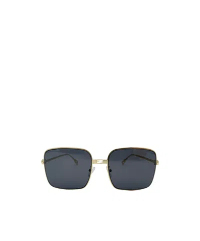 Fendi Logo Sunglasses In Black
