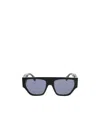Fendi Eyewear Square Frame Sunglasses In Black