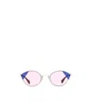 Fendi Logo Sunglasses In Pink