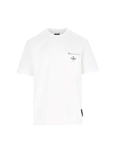 FENDI LOGO T-SHIRT