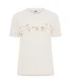 Fendi Logo T-shirt In White