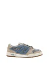 Fendi Suede Sneakers With Ff Inserts In Cara+indi+anic+arona
