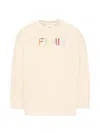 Fendi Logo-embroidered Sweatshirt In Multi