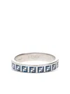 Fendi Logo-pattern Ring In Multi
