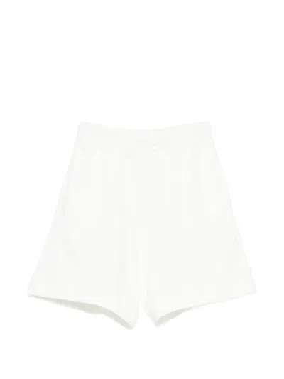 Fendi Kids' Logo-print Shorts In White