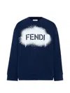Fendi Logo-print Sweatshirt In Multi