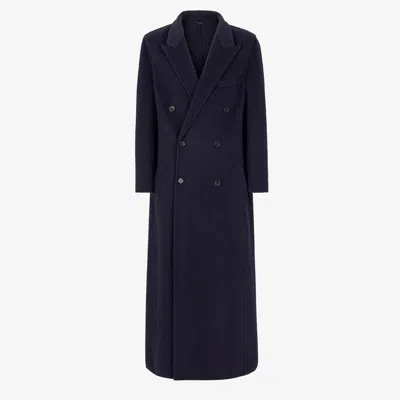 FENDI FENDI LONG DOUBLE BREASTED COAT
