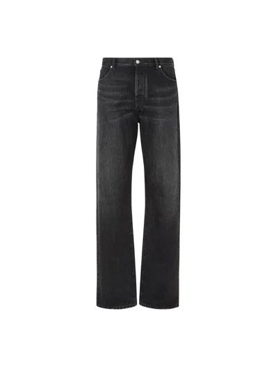 Fendi Long Jeans In Black