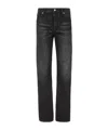 Fendi Long Jeans In Black