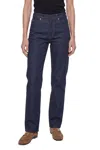 Fendi Straight Leg Denim Trousers With Five Pockets In Blue