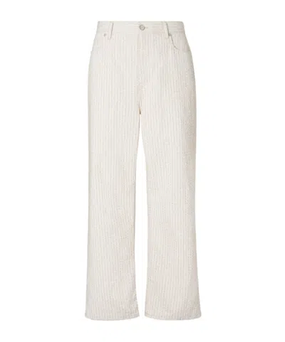 Fendi Long Jeans In Neutral