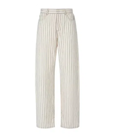 Fendi Long Jeans In Neutral