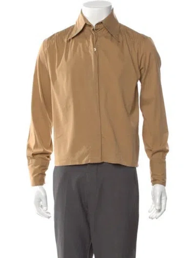Pre-owned Fendi Long Sleeve Dress Shirt In Neutral