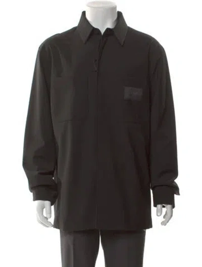 Pre-owned Fendi Long Sleeve Shirt In Black