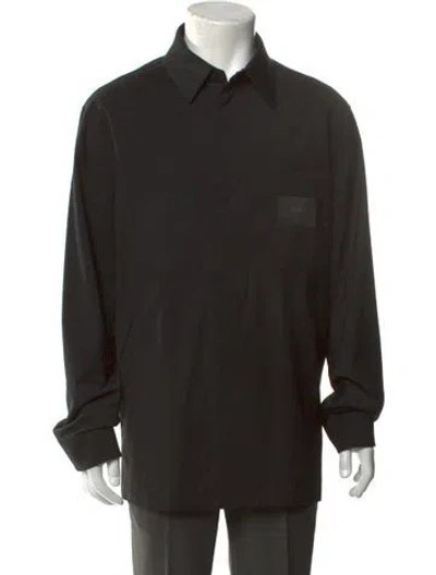 Pre-owned Fendi Long Sleeve Shirt In Black