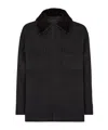 Fendi Long-sleeved Casual Jacket In Black