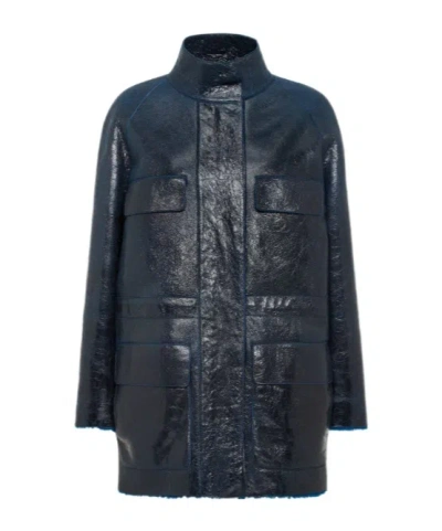 FENDI FENDI LONG SLEEVED HIGH-NECK JACKET