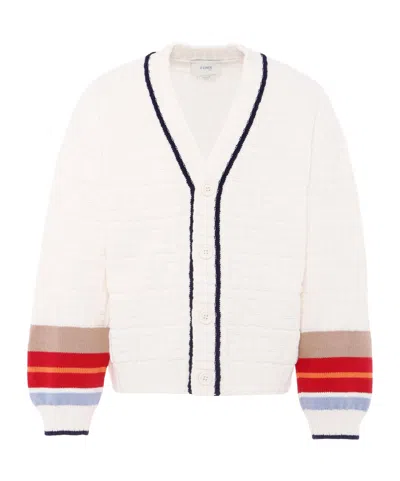 Fendi Long-sleeved Knitted Cardigan