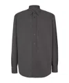 Fendi Long-sleeved Shirt In Black