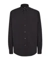 Fendi Wool Shirt Long Sleeves In Black