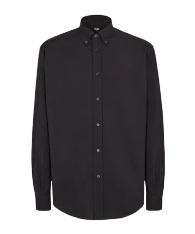 FENDI FENDI LONG SLEEVED BUTTONED SHIRT