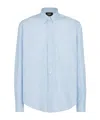 Fendi Long-sleeved Shirt In Blue