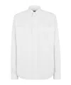 Fendi Long Sleeved Buttoned Shirt In White