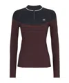 Fendi Long-sleeved Tights In Black
