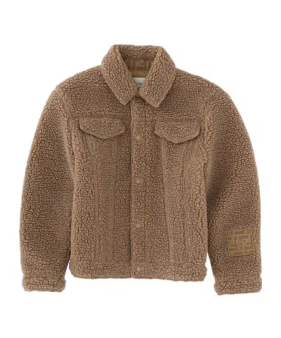 Fendi Long-sleeve Jacket In Brown