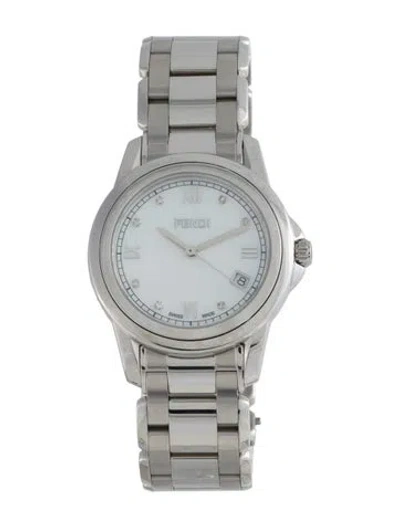 Pre-owned Fendi Loop Watch, 37mm In Multicolor