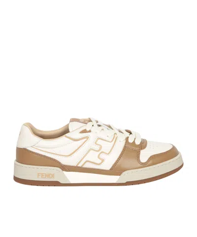 Fendi Sneakers In Brown