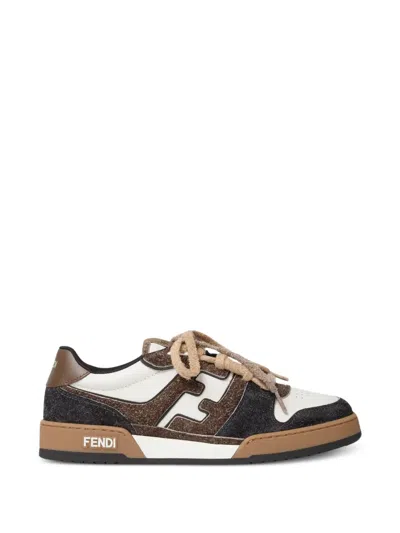 Fendi Low Tops Sneakers In Brown