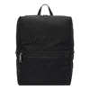 Fendi Lui Ff-motif Zip Backpack In Black