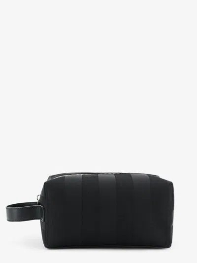 Fendi Lui Beauty Nylon Clutch Bag In Black