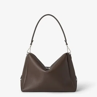 Fendi "lui" Crossbody Bag In Brown