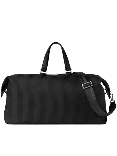 Fendi Lui Travel Duffle Bag Shoulder Strap In Black
