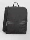 Fendi Black Lui Backpack In Blue