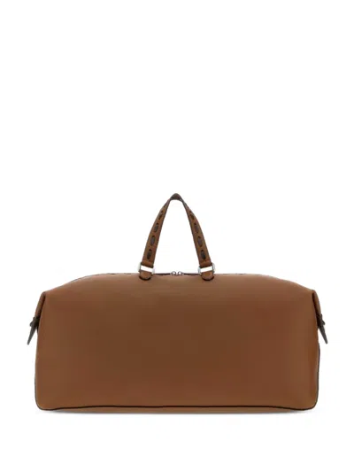 Fendi Lui Holdall In Brown