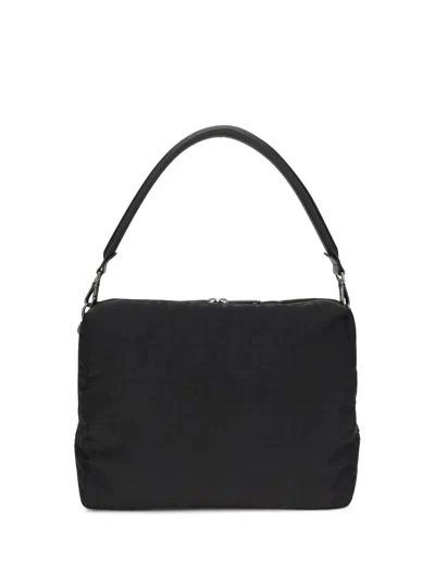 Fendi Lui Large Shoulder Bag In Black