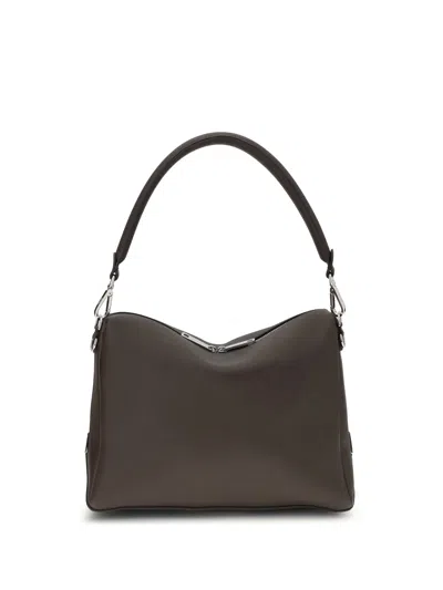 Fendi Lui Large Shoulder Bag In Brown