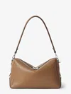 Fendi Medium Lui Zip-fastening Shoulder Bag In Brown