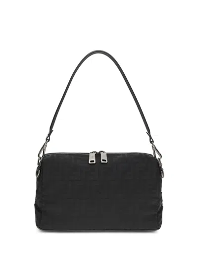 Fendi Lui Medium Shoulder Bag In Black