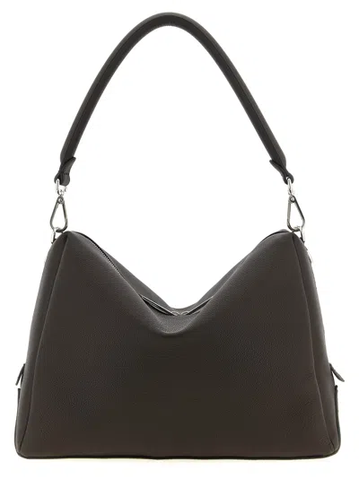 Fendi Lui Shoulder Bags Brown