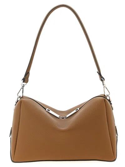 Fendi Lui Shoulder Bags Brown
