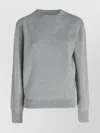 Fendi Luxurious Cashmere Blend Crew-neck Sweater