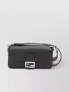 Fendi Baguette Macro-stitch Messenger Bag