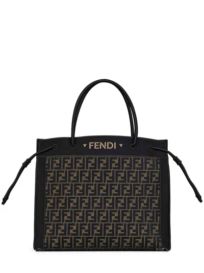 Fendi Magic Tote Bag In Brown
