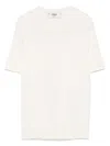 Fendi Ff Cotton And Viscose Short Sleeved Jumper Clothing